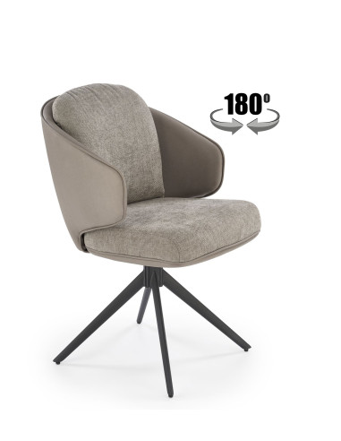 K554 krzesło popielaty / j.popielaty