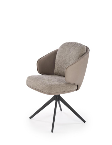 K554 krzesło popielaty / j.popielaty