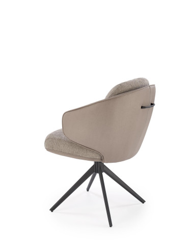 K554 krzesło popielaty / j.popielaty