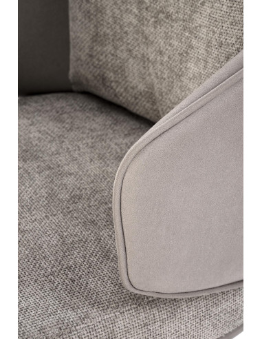 K554 krzesło popielaty / j.popielaty