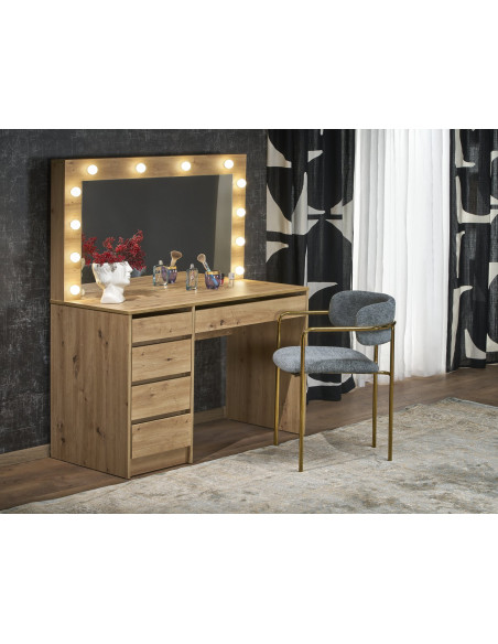 HOLLYWOOD XL toaletka dąb artisan (3p 1szt)