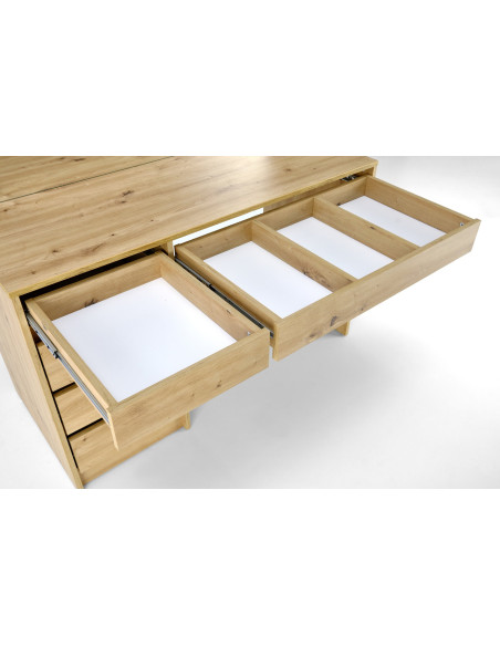 HOLLYWOOD XL toaletka dąb artisan (3p 1szt)