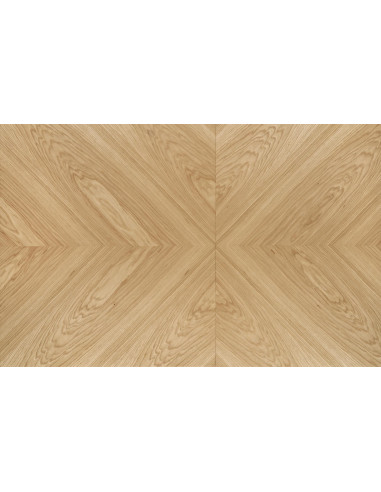 EDMONDO Stół Rozkładany 160-240cm Dąb Naturalny Nogi Drewniane Czarne