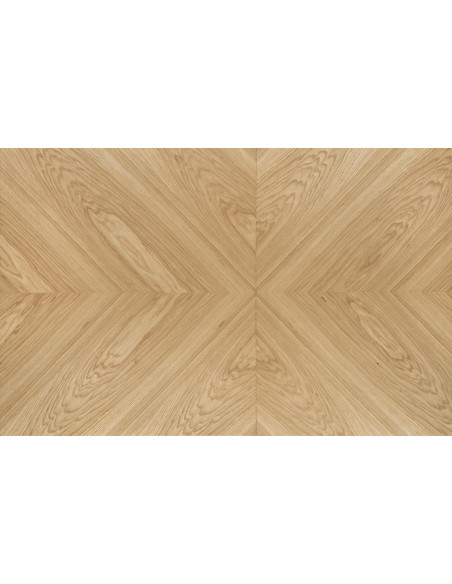 EDMONDO Stół Rozkładany 160-240cm Dąb Naturalny Nogi Drewniane Czarne