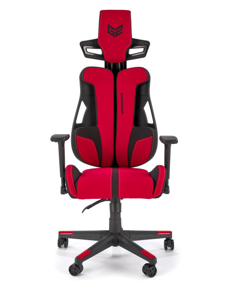 NITRO 2 Fotel Gabinetowy Czerwono-Czarny | Regulowane Podłokietniki