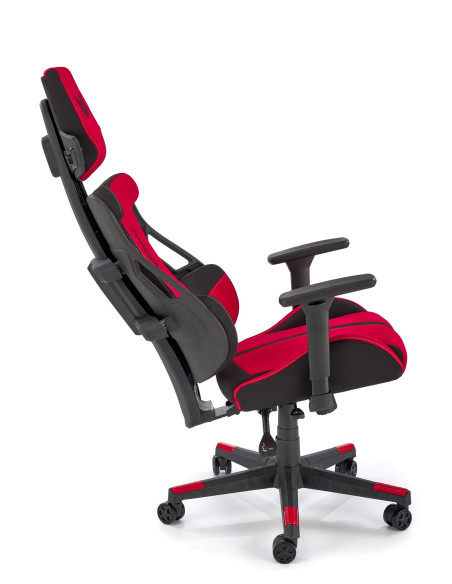 NITRO 2 Fotel Gabinetowy Czerwono-Czarny | Regulowane Podłokietniki