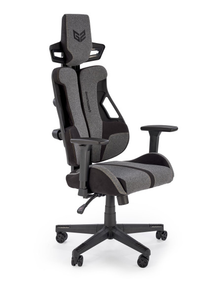 NITRO 2 Fotel Gabinetowy Popielato-Czarny | Regulowane Podłokietniki