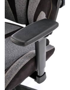 NITRO 2 Fotel Gabinetowy Popielato-Czarny | Regulowane Podłokietniki 2