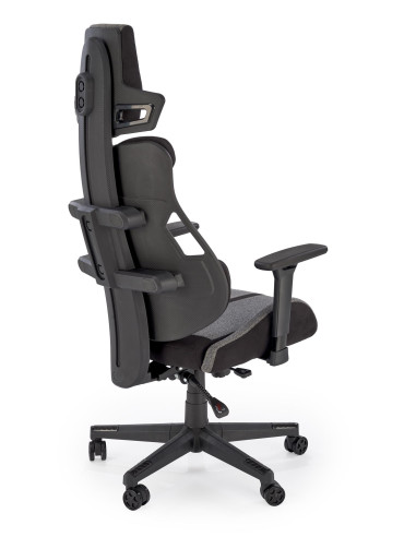 NITRO 2 Fotel Gabinetowy Popielato-Czarny | Regulowane Podłokietniki