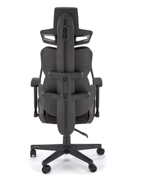 NITRO 2 Fotel Gabinetowy Popielato-Czarny | Regulowane Podłokietniki