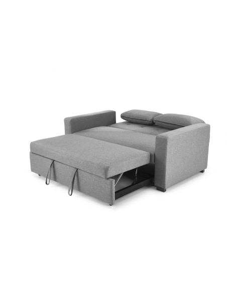 PAULINIO sofa rozkładana, popielaty
