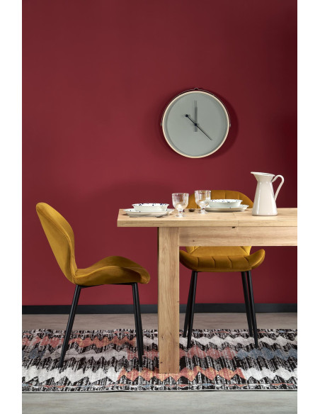 BAGIO Stół Rozkładany 120-160/80 cm Dąb Artisan | Elegancja i Funkcjonalność