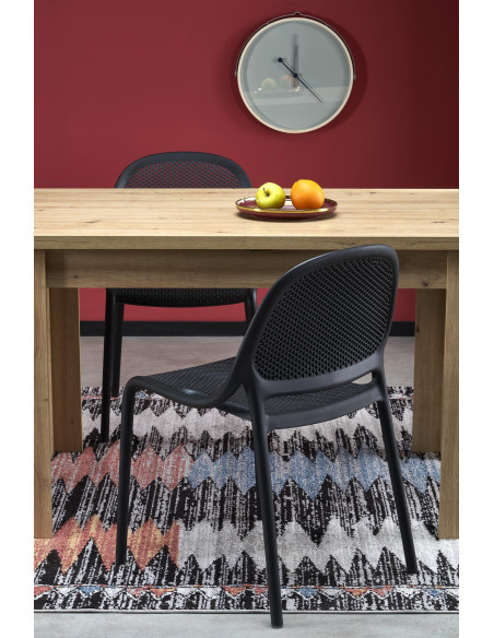 BAGIO Stół Rozkładany 120-160/80 cm Dąb Artisan | Elegancja i Funkcjonalność