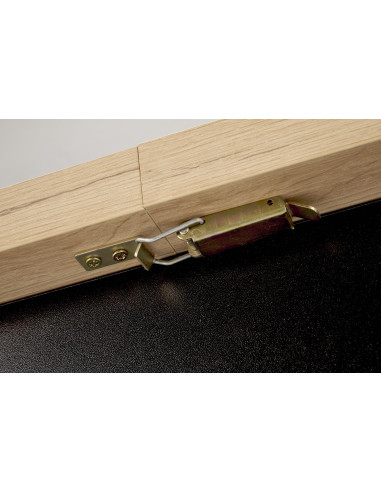 BAGIO Stół Rozkładany 120-160/80 cm Dąb Artisan/Czarny | Dostojna Elegancja