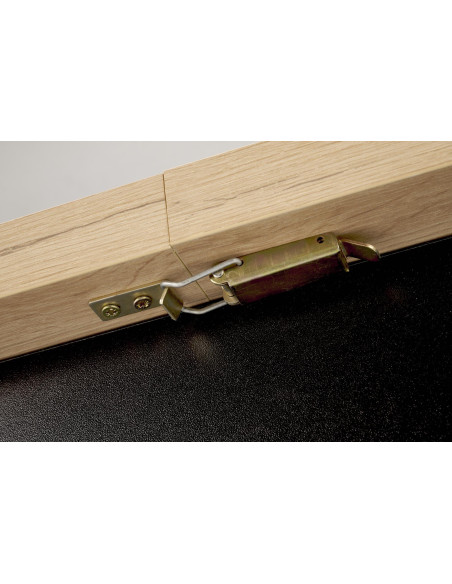 BAGIO Stół Rozkładany 120-160/80 cm Dąb Artisan/Czarny | Dostojna Elegancja