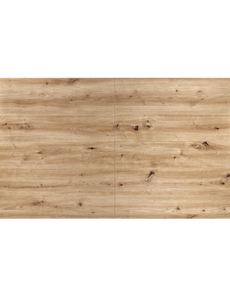 LAMELLO Stół Rozkładany 160-210 cm Dąb Artisan/Czarny | Dostojna Elagancja