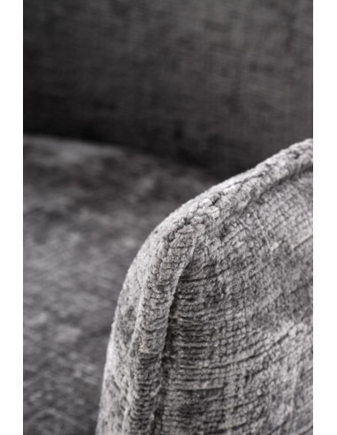 K559 Krzesło Popielate | Tapicerowane, Nogi Czarne | Zgrabne i Wygodne