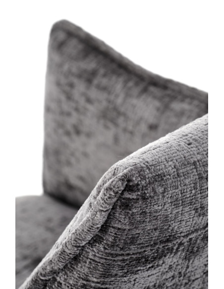 K559 Krzesło Popielate | Tapicerowane, Nogi Czarne | Zgrabne i Wygodne