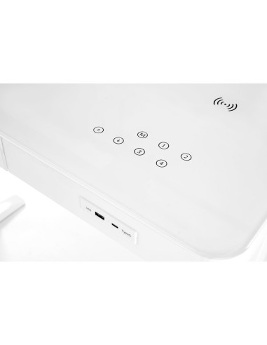 B52  biurko biurko z funkcją regulacji wysokości,  biały