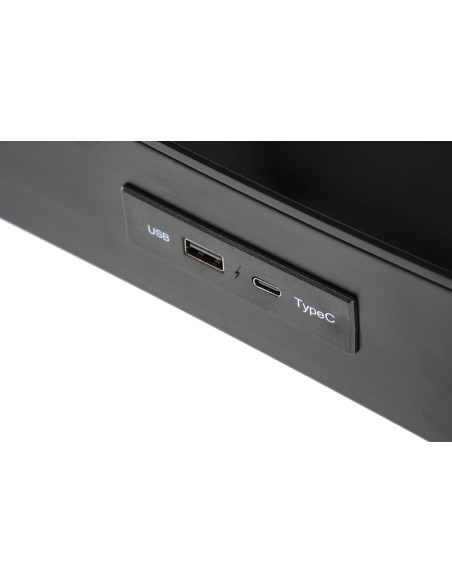 B52  biurko biurko z funkcją regulacji wysokości,  czarny