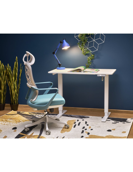 B53  biurko biurko z funkcją regulacji wysokości,  biały