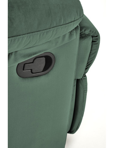 DRAGER Fotel Wypoczynkowy Rozkładany C.Zielony - Komfort i Funkcjonalność