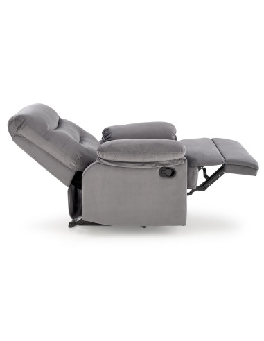 DRAGER Fotel Wypoczynkowy Rozkładany Popielaty - Komfort i Funkcjonalność
