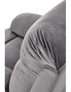 DRAGER Fotel Wypoczynkowy Rozkładany Popielaty - Komfort i Funkcjonalność 2