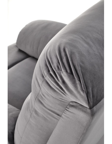 DRAGER Fotel Wypoczynkowy Rozkładany Popielaty - Komfort i Funkcjonalność