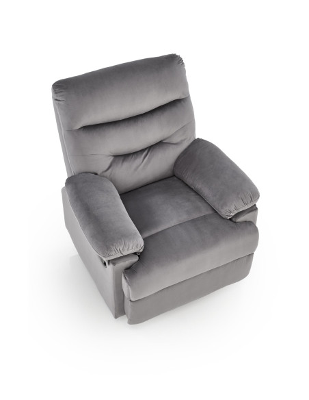 DRAGER Fotel Wypoczynkowy Rozkładany Popielaty - Komfort i Funkcjonalność