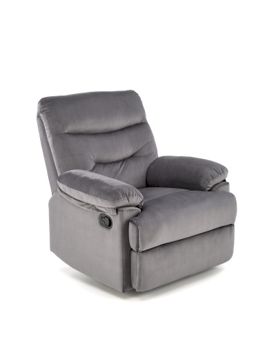 DRAGER Fotel Wypoczynkowy Rozkładany Popielaty - Komfort i Funkcjonalność