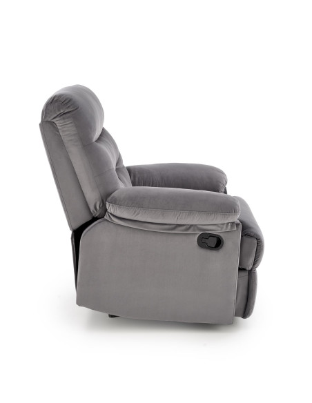 DRAGER Fotel Wypoczynkowy Rozkładany Popielaty - Komfort i Funkcjonalność