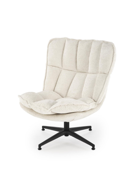 FOFANA fotel wypoczynkowy kremowy