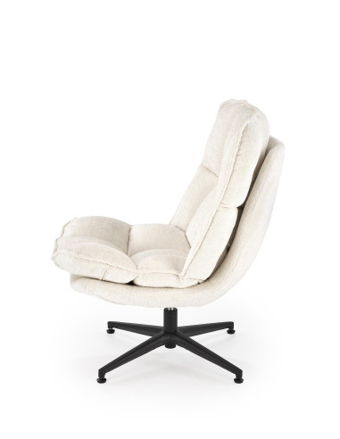 FOFANA fotel wypoczynkowy kremowy