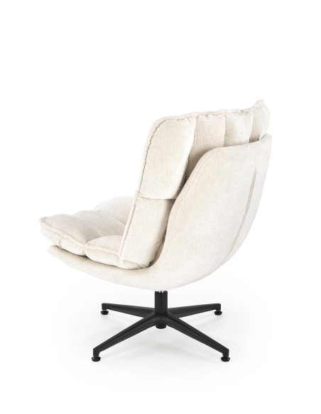 FOFANA fotel wypoczynkowy kremowy