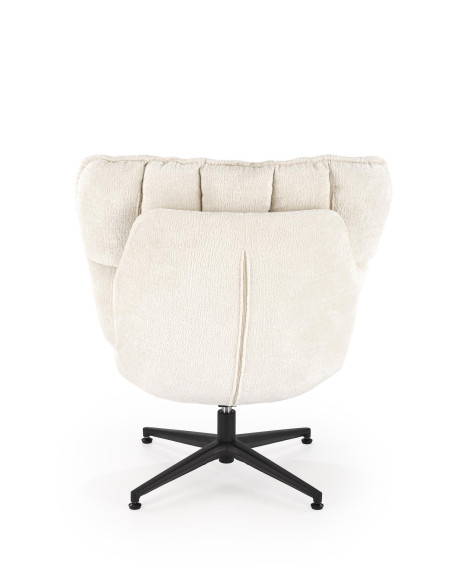 FOFANA fotel wypoczynkowy kremowy