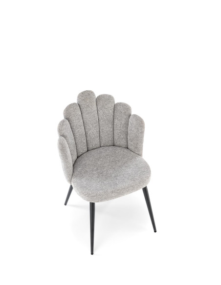 K552 Krzesło Popiel | Tkanina DIOSA, Kubełkowe Oparcie, Regulowane Stopki