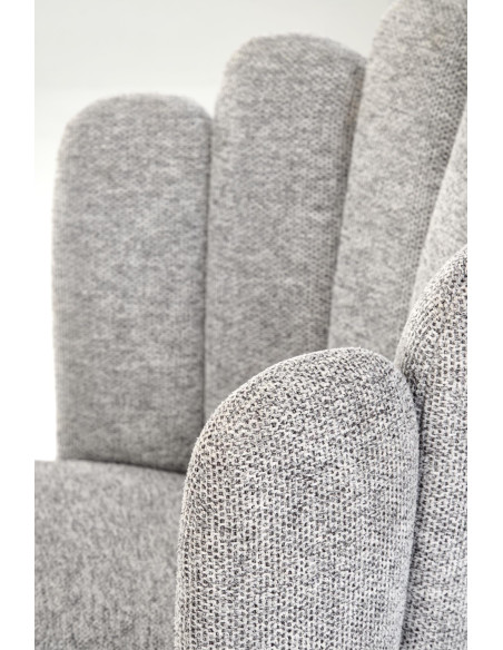 K552 Krzesło Popiel | Tkanina DIOSA, Kubełkowe Oparcie, Regulowane Stopki