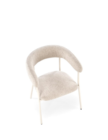 K557 Krzesło Jasno-Beżowe - Elegancki Design i Subtelne Wykończenie