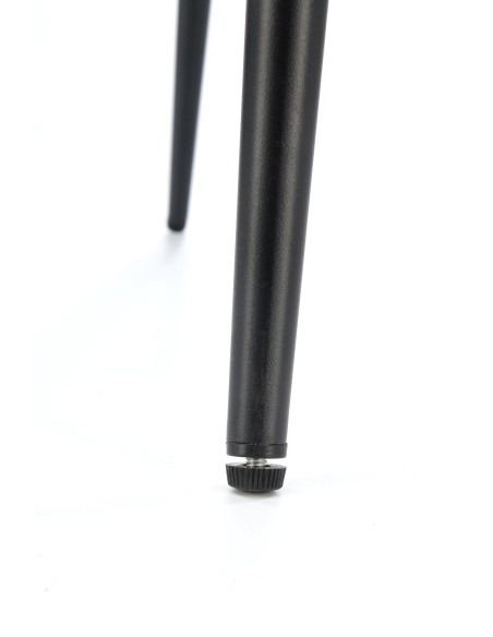 K558 Krzesło C.Zielone Pikowane Velvet w Romby, Nogi Czarne | Szykowne