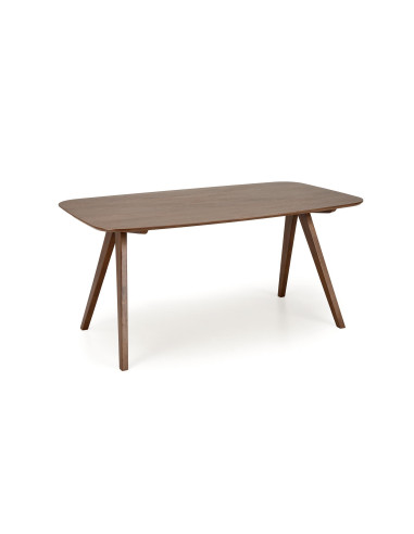 MIGUEL Stół 160/90/75/131 cm Drewniany Orzechowy Design | Rodzinne Centrum