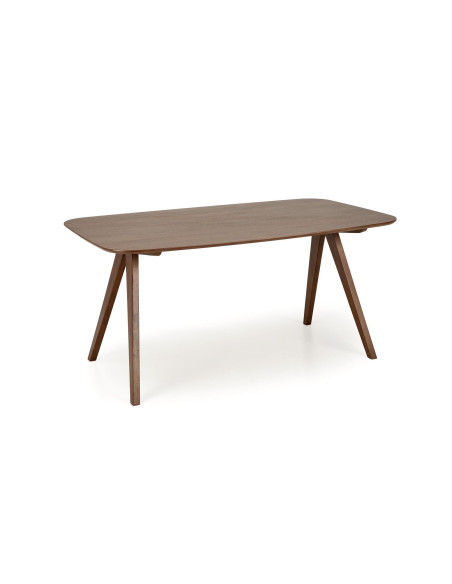 MIGUEL Stół 160/90/75/131 cm Drewniany Orzechowy Design | Rodzinne Centrum