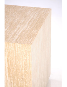 TRAVERTINO_S KWADRAT ława, trawertyn 2