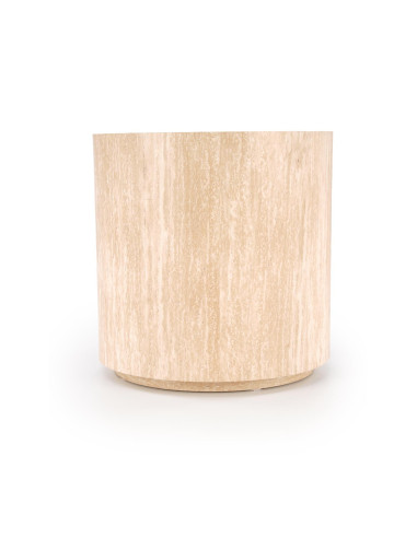 TRAVERTINO_S OKRĄGŁA ława, trawertyn