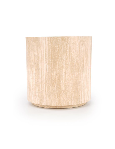 TRAVERTINO_S OKRĄGŁA ława, trawertyn