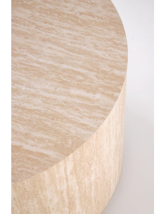 TRAVERTINO OKRĄGŁA ława, trawertyn 2