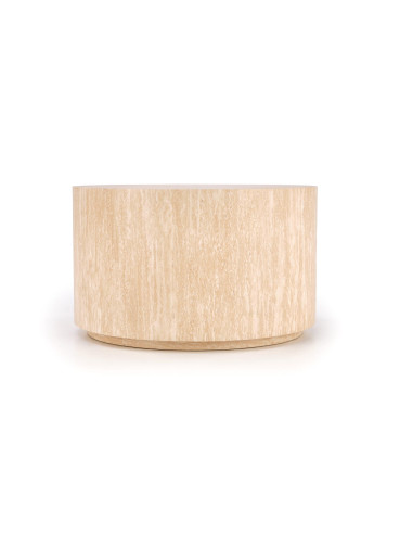 TRAVERTINO OKRĄGŁA ława, trawertyn