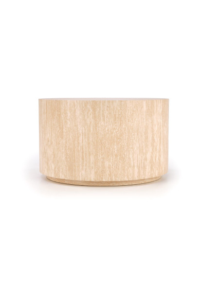 TRAVERTINO OKRĄGŁA ława, trawertyn