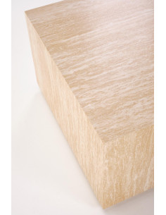 TRAVERTINO KWADRAT ława, trawertyn 2