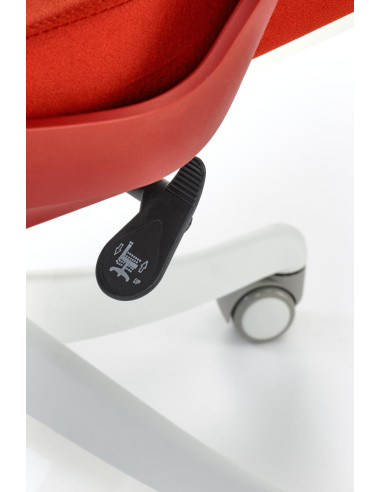 VESUVIO 2 Fotel Gabinetowy Cynamonowy/Biały | Regulowany Zagłówek, Siatka